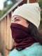 180 Merino Neck Warmer Unforgettable - Ruby